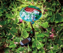 Cardinal LED Solar Light Mushroom Yard Stake, (18")
