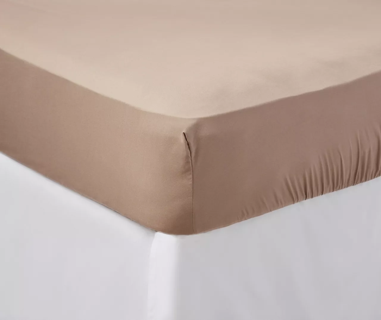 Tan King 4-Piece Cooling Sheet Set - Image 2
