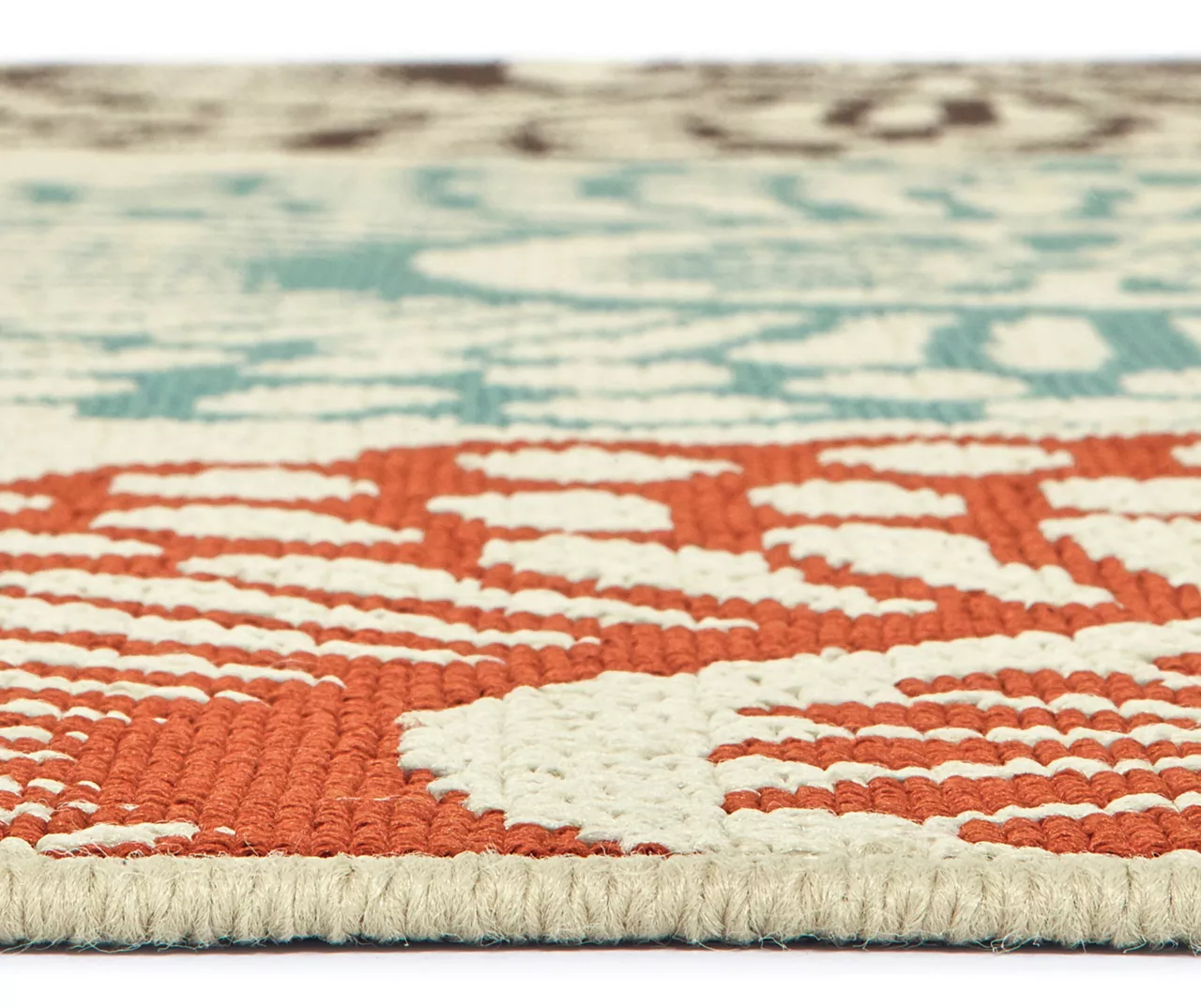 Somerville Beige Indoor/Outdoor Area Rugs - Image 14