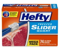 Quart-Size Freezer Bags, 74-Pack