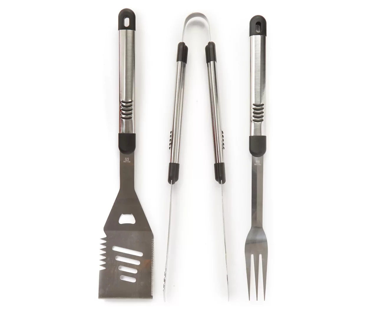 Stainless Steel 3-Piece Grill Tool Set - Image 2