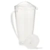 Clear Acrylic 2-Quart Pitcher With Lid & Flavor Infuser