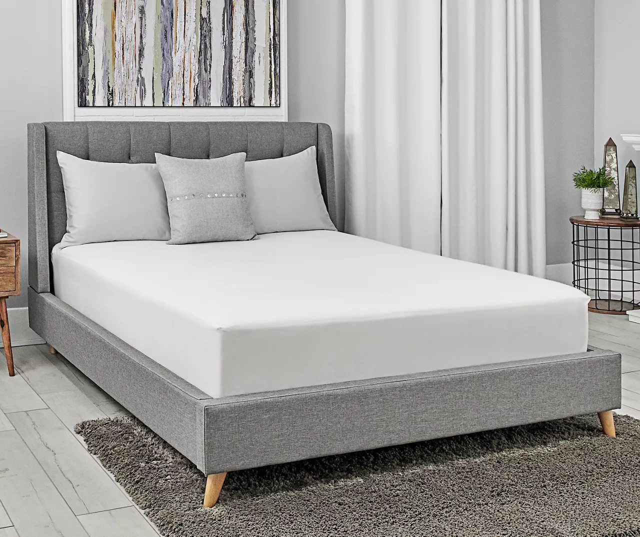 Ultra Soft Queen Waterproof Fitted Mattress Protector - Image 3