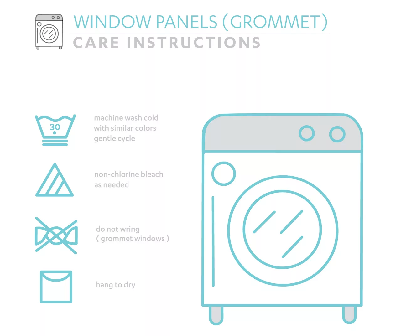 Feather Arrow Geo White & Black Room-Darkening Grommet Curtain Panel Pair - Image 12