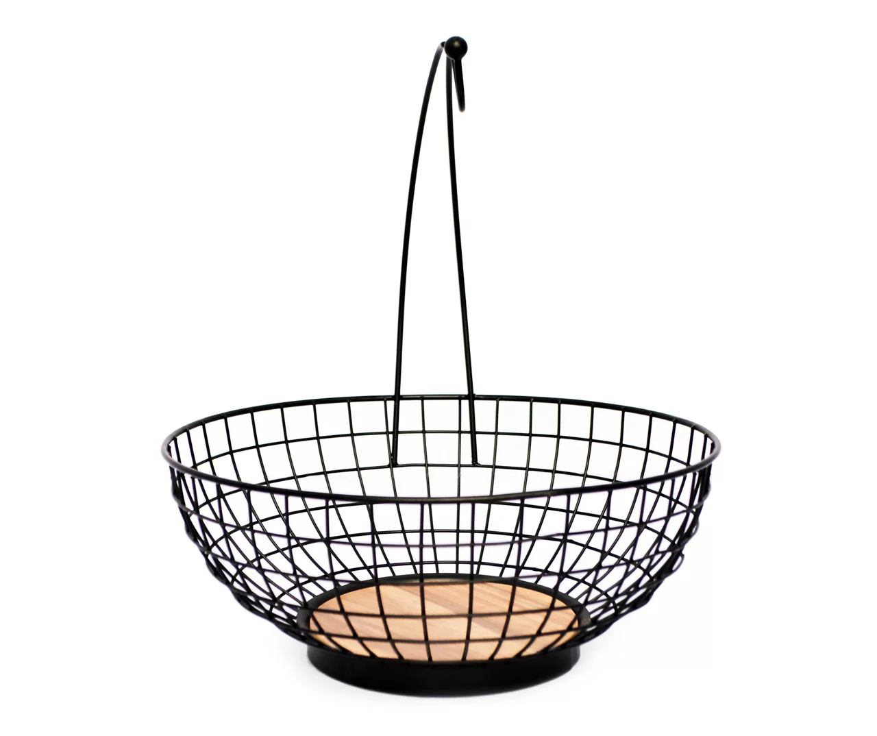 Open-Wire Fruit Basket With Banana Holder - Image 2