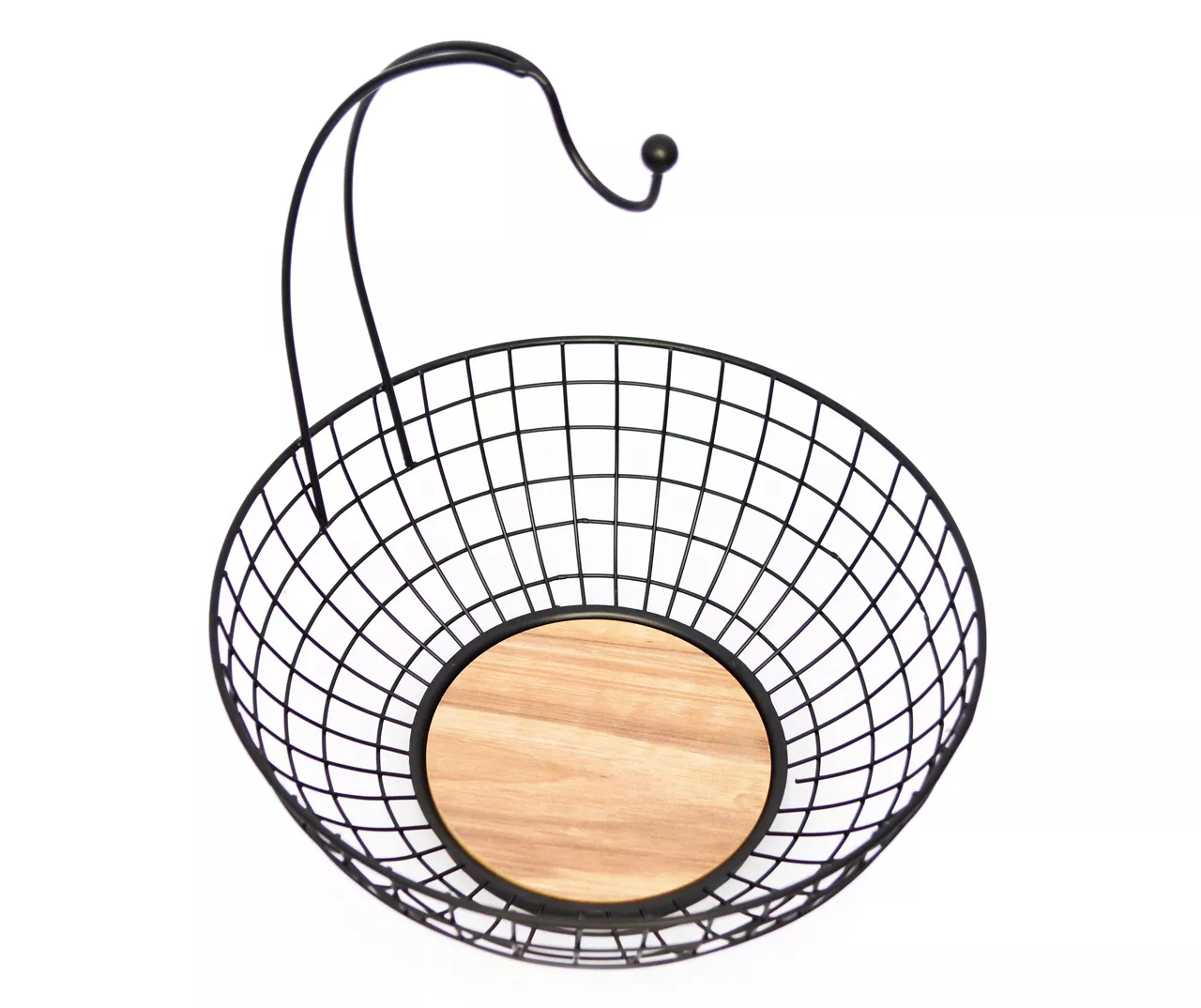 Open-Wire Fruit Basket With Banana Holder - Image 3