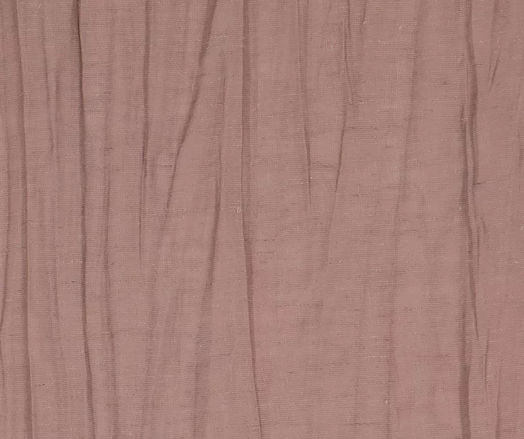 Priya Dark Rose Semi-Sheer Tab Top Curtain Panel, (63") - Image 3