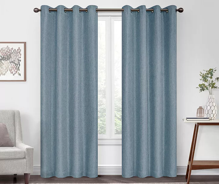 Eclipse Kira Blackout Grommet Curtain Panel - Image 3