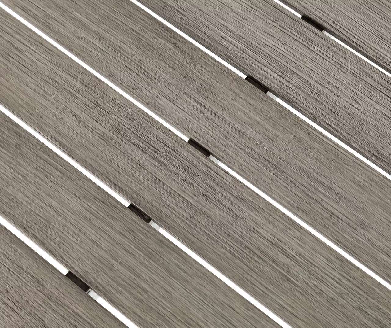 White 6-Piece Aluminum Cushioned Patio Sectional & Coffee Table Set - Image 8