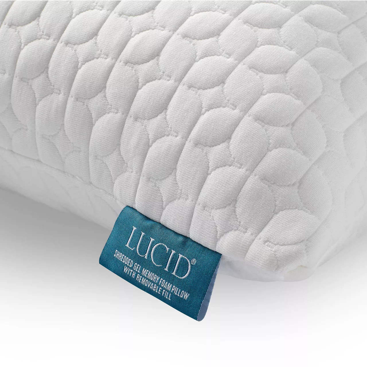 Fiber & Shredded Memory Foam Pillow With Zippered Inner Cover, 2-Pack - Image 16