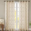 Sereno Fretwork Light-Filtering Grommet Curtain Panel