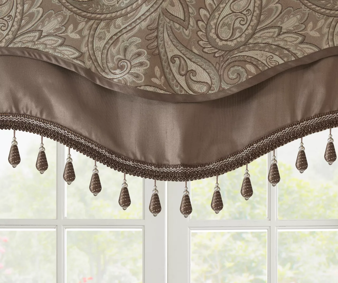 Valerie Beaded Rod Pocket Valance - Image 11