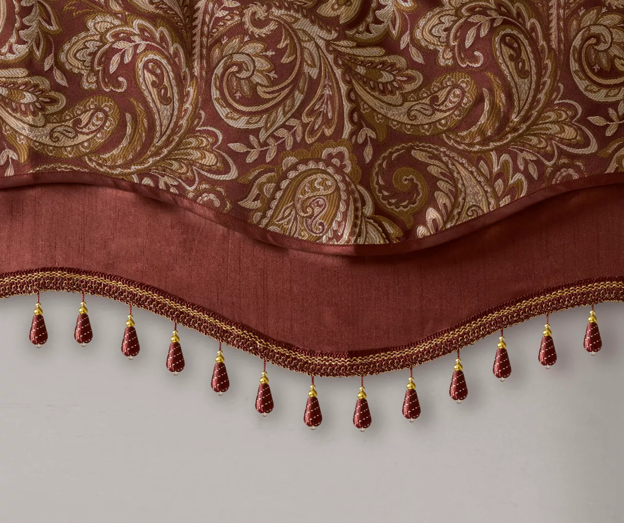 Valerie Beaded Rod Pocket Valance - Image 16