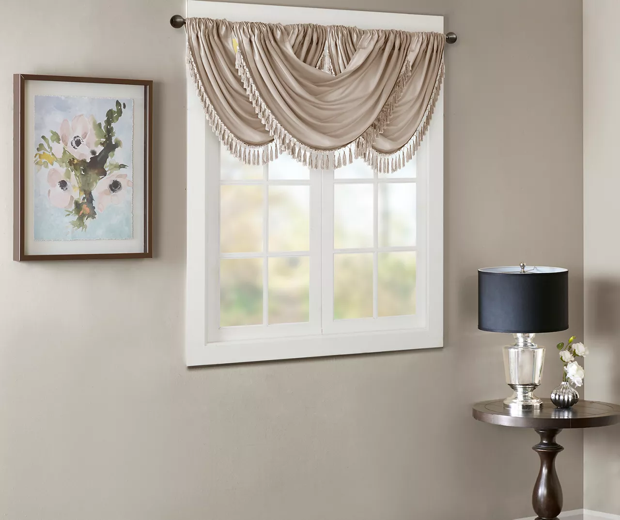 Gail Rod Pocket Waterfall Valance, (46") - Image 9