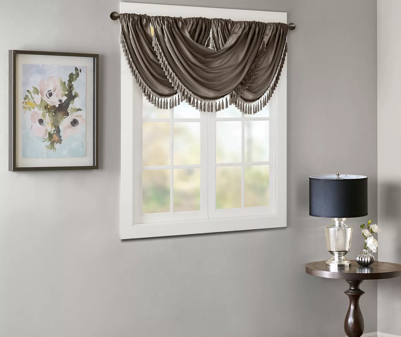 Gail Rod Pocket Waterfall Valance, (46") - Image 15