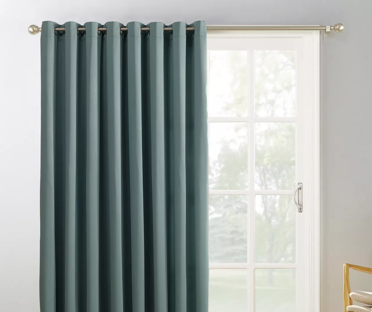 Loretta Mineral Blackout Grommet Curtain Panel, (84")