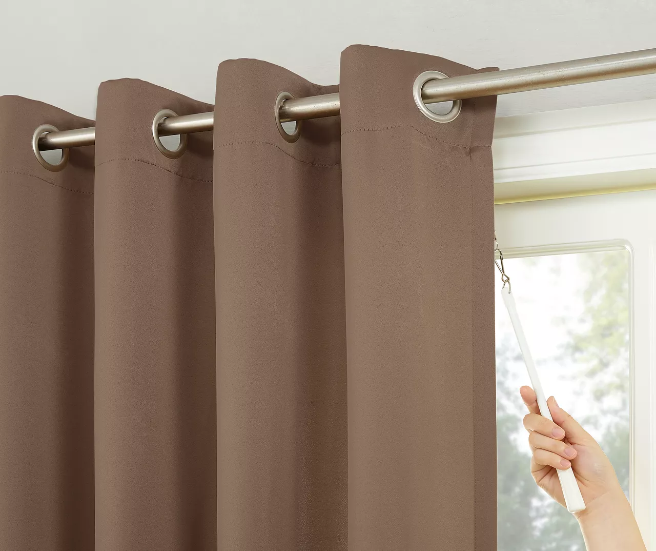 Sun Zero Loretta Blackout Grommet Curtain Panel - Image 14