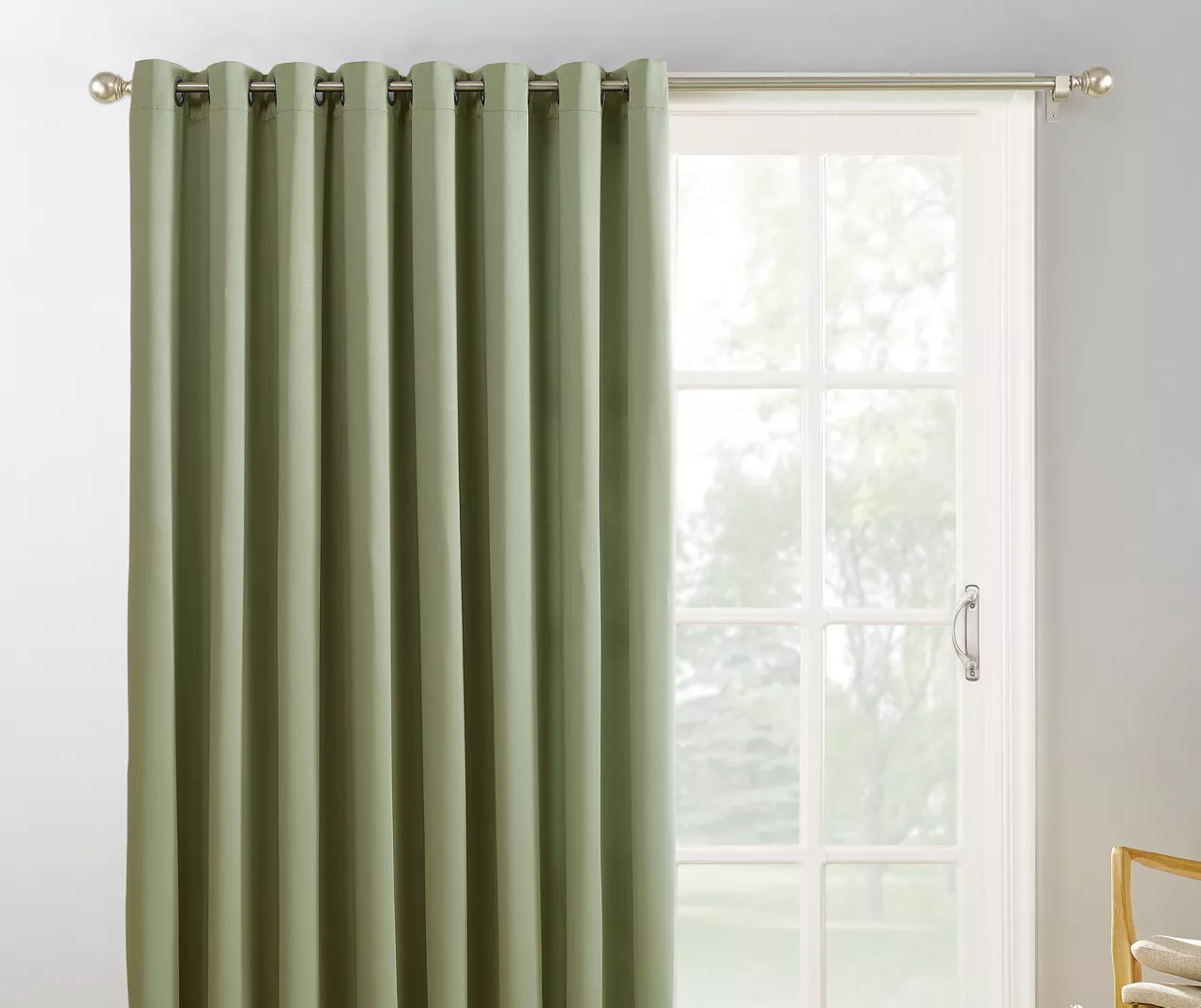 Sun Zero Loretta Blackout Grommet Curtain Panel - Image 10