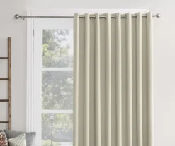 Loretta Pearl Blackout Grommet Curtain Panel, (84")