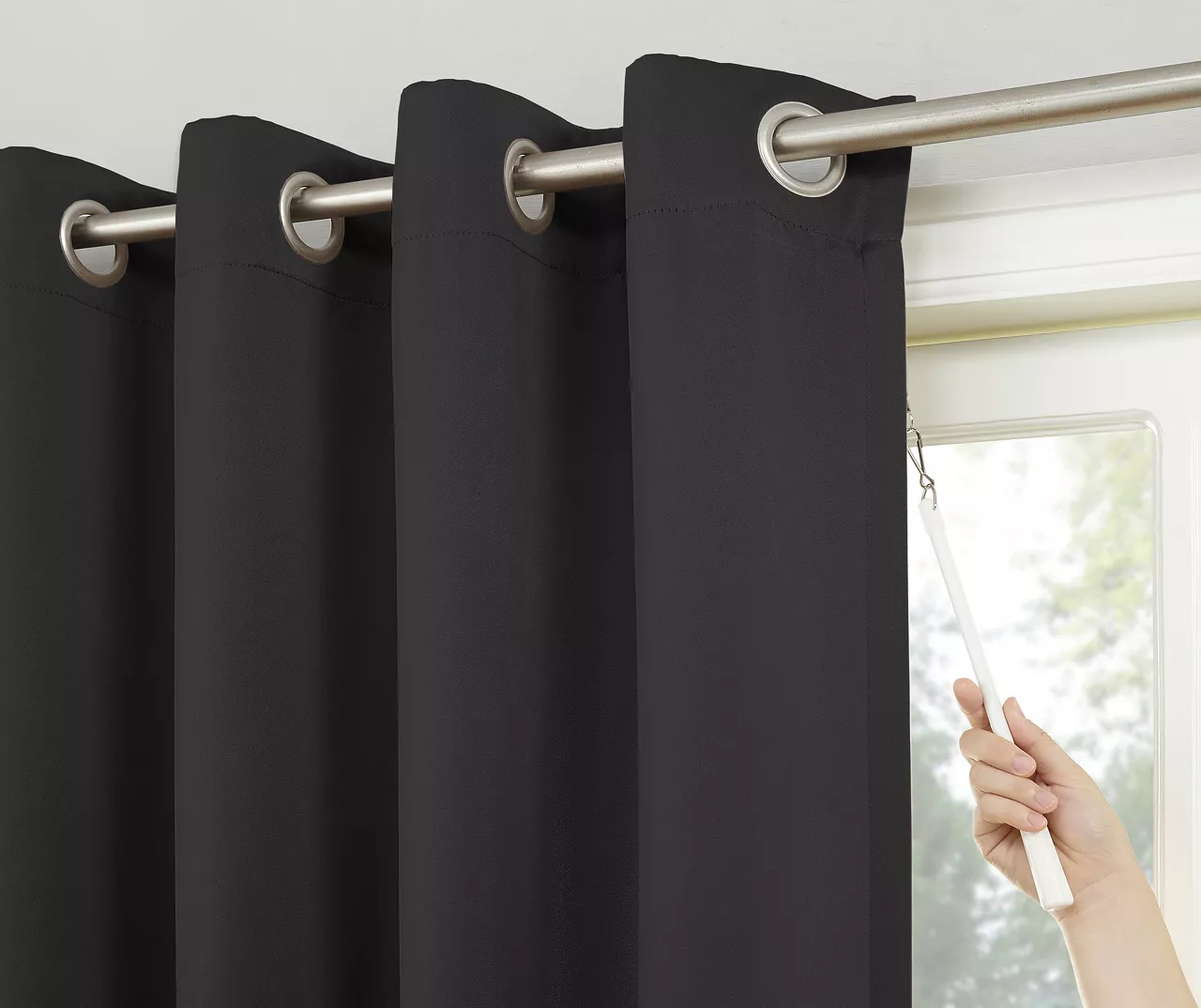 Sun Zero Loretta Blackout Grommet Curtain Panel - Image 18