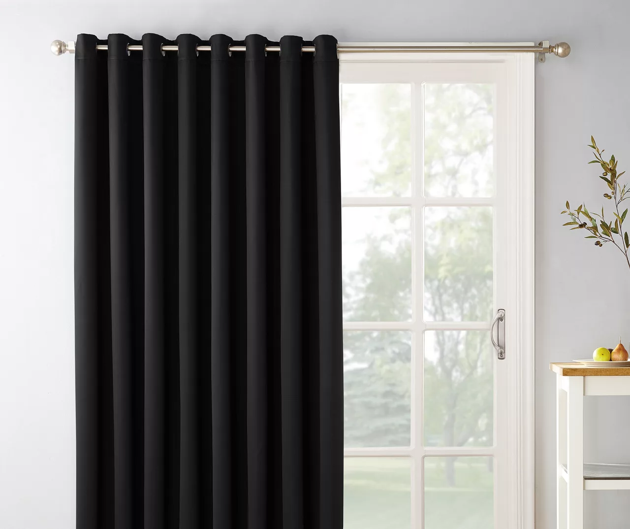 Sun Zero Loretta Blackout Grommet Curtain Panel - Image 2