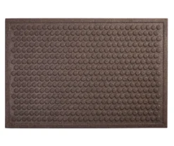 Impressions Dots Chocolate Outdoor Doormat, (3' X 4')