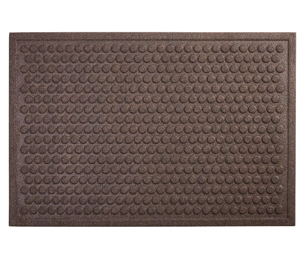 Impressions Dots Chocolate Outdoor Doormat, (3' X 4')