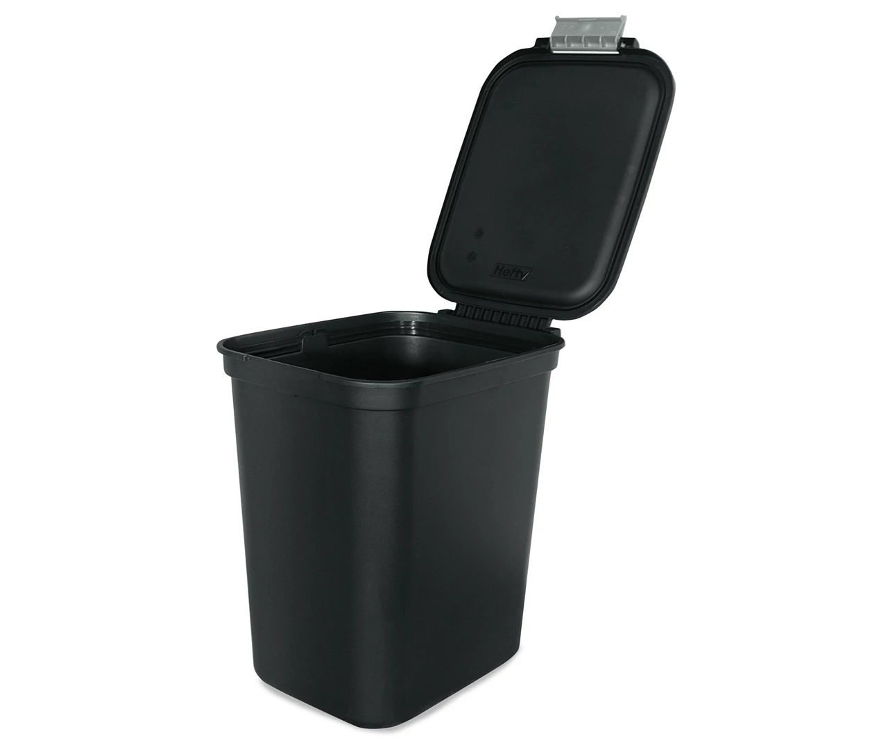Hinged Lid 7.7-Gallon Trash Can - Image 2