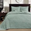Vancouver Seafoam Full 3-Piece Bedspread Set