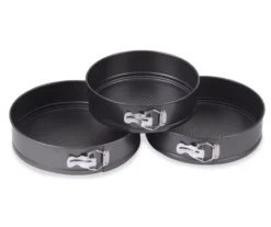 Non-Stick 3-Piece Springform Baking Pan Set