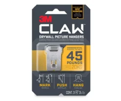 3M Claw Drywall 45 Lbs. Picture Hangers, 3-Pack