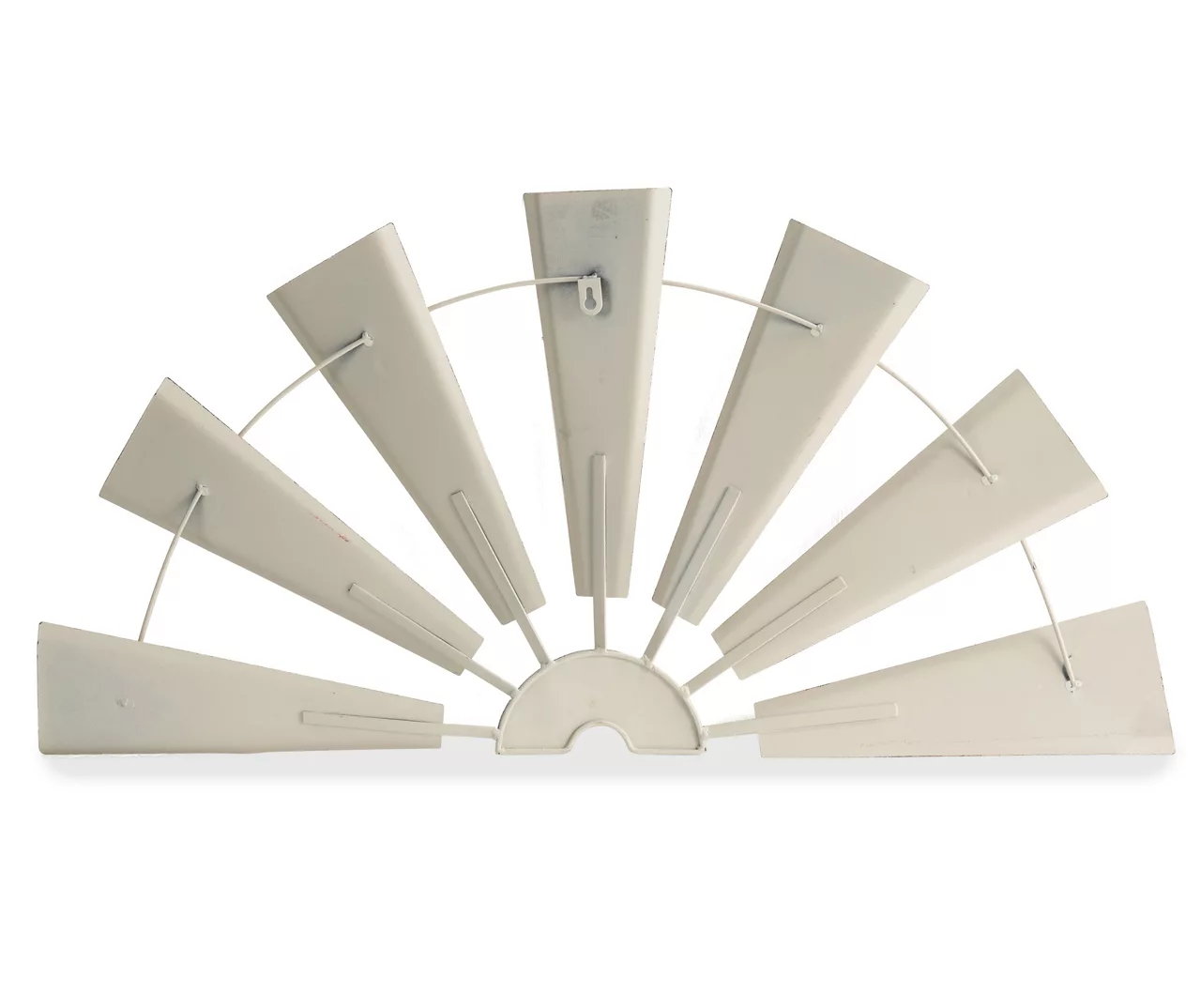 Beige Half Windmill Wheel Wall Decor