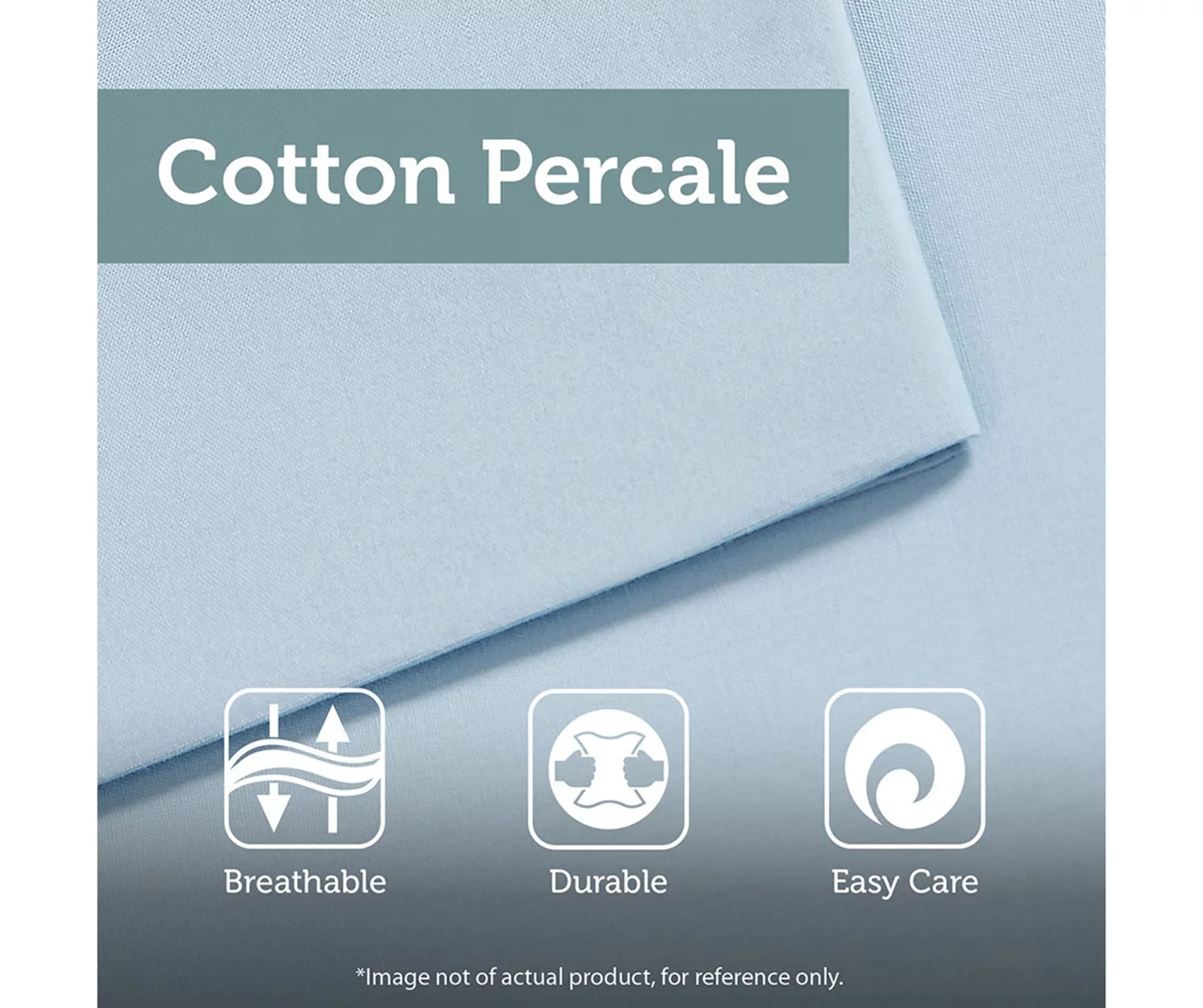 Lian Blue Reversible Duvet Cover Set - Image 6