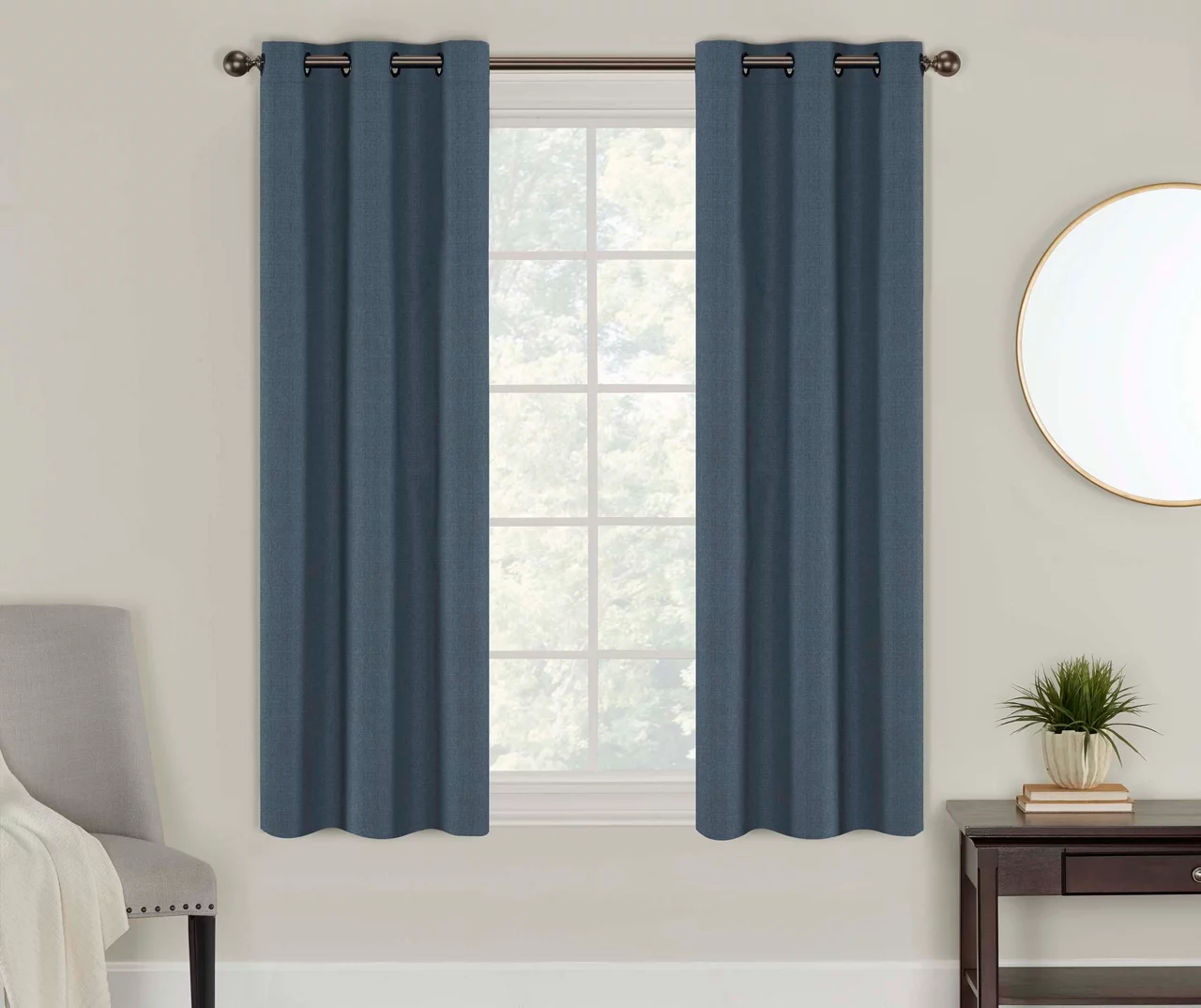 Eclipse Powell Blackout Grommet Curtain Panel Pair - Image 5