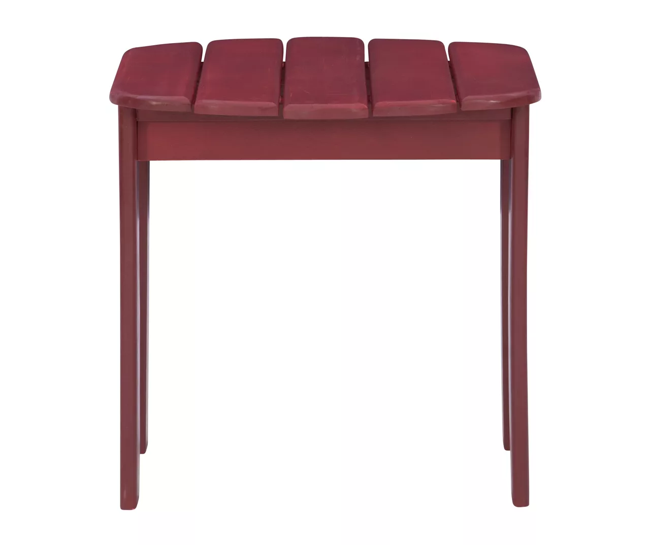 Flint Red Wood Patio Adirondack End Table - Image 2