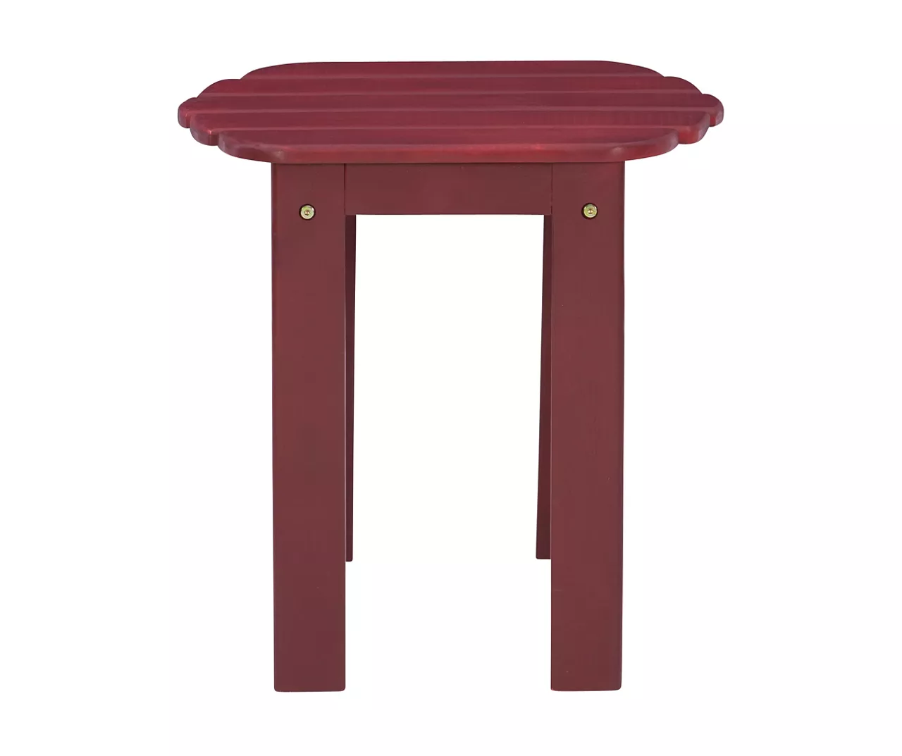 Flint Red Wood Patio Adirondack End Table - Image 3
