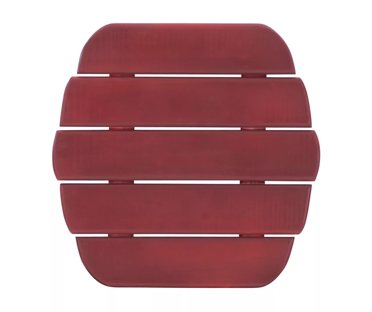 Flint Red Wood Patio Adirondack End Table - Image 4