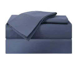 Blue Mirage Microfiber Full 4-Piece Sheet Set