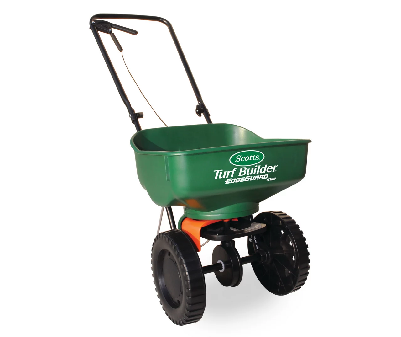 Turf Builder EdgeGuard Mini Broadcast Spreader