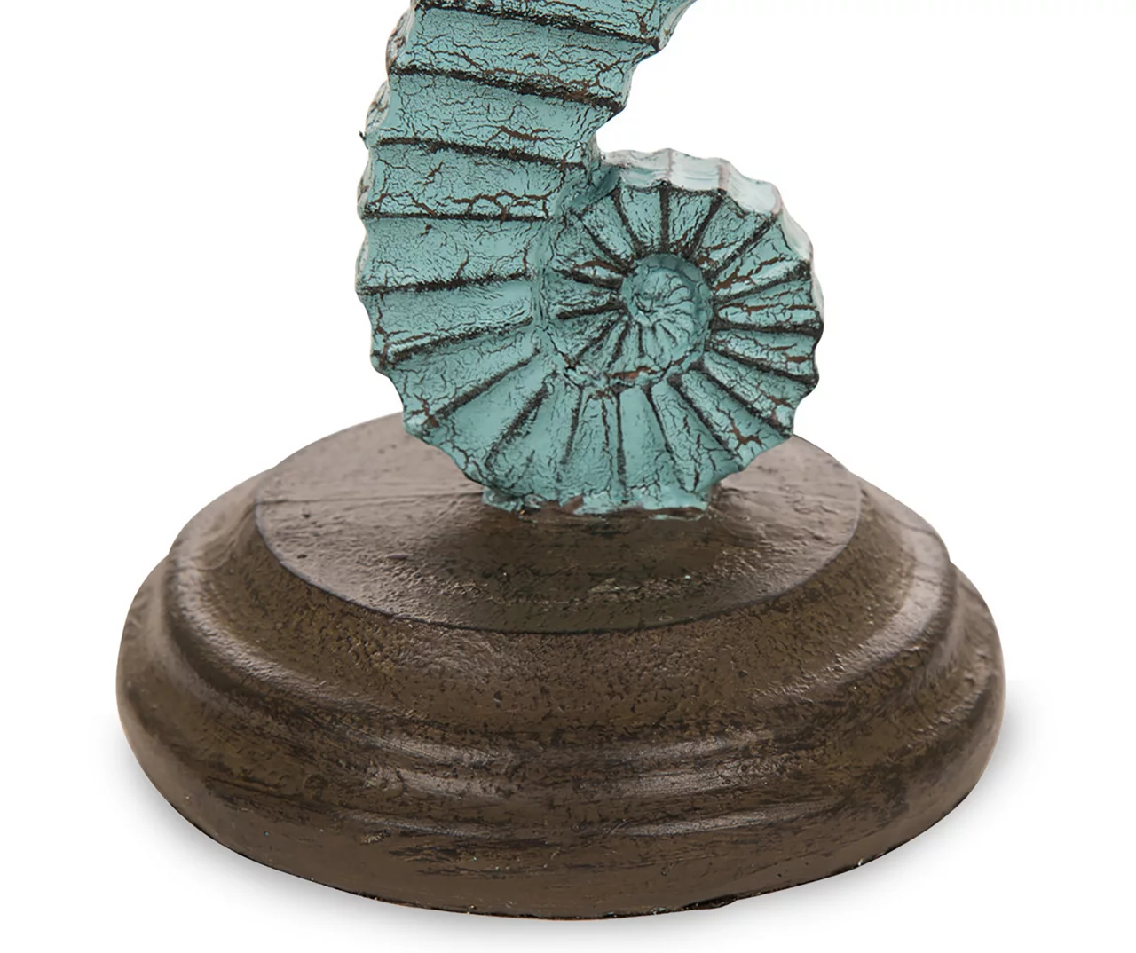 Brown & Blue Seahorse Table Lamp - Image 4
