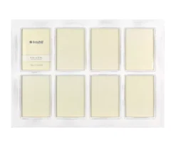 Whitewash 8-Opening Collage Picture Frame, (5" X 7")