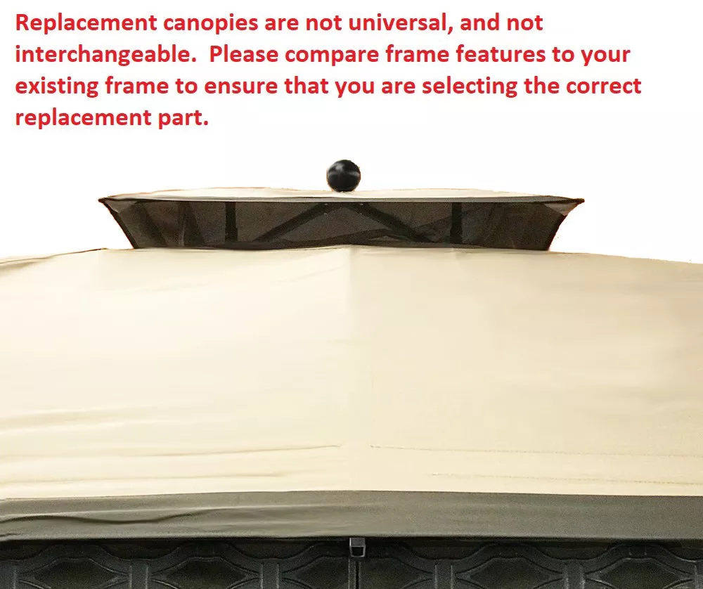 Pinehurst Gazebo Palm Leaves Replacement Canopy - Image 4