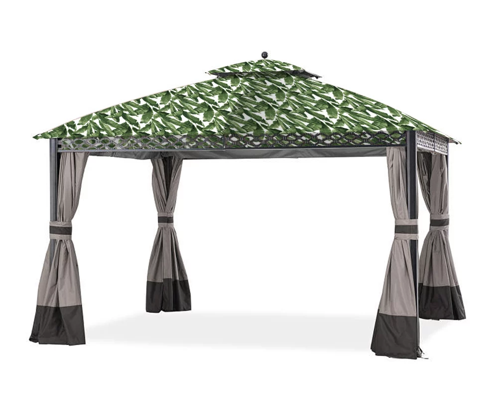 Pinehurst Gazebo Palm Leaves Replacement Canopy - Image 7