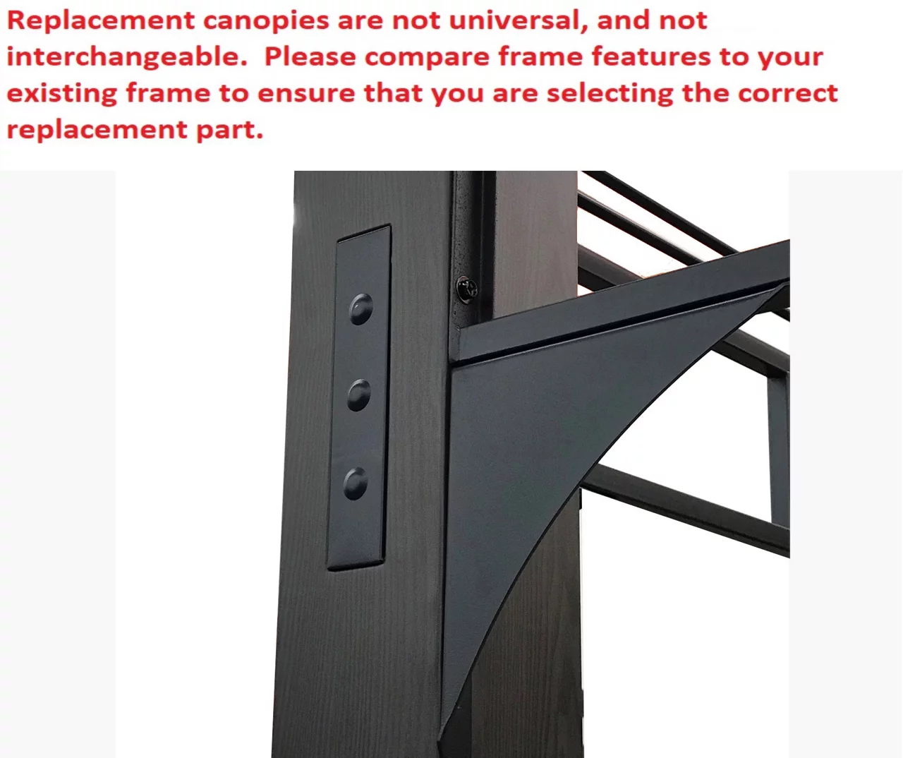 Shadow Creek Gazebo Replacement Riplock Canopy - Image 19