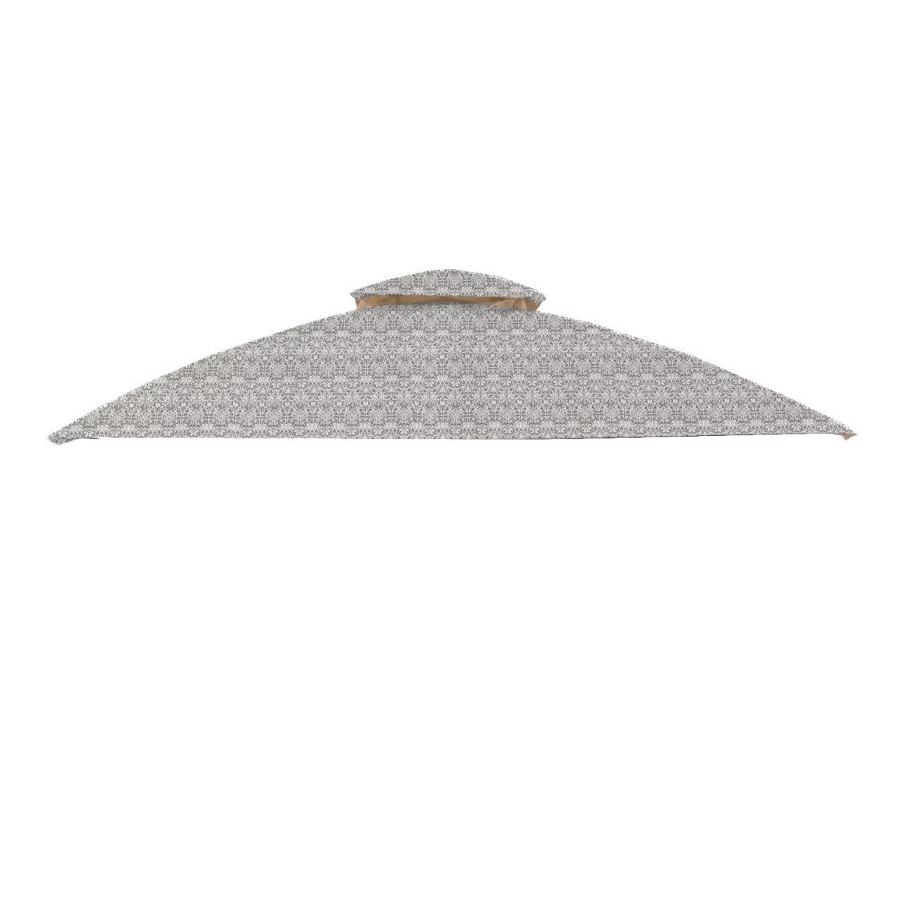 Westbrook Gazebo Beige Damask Replacement Canopy - Image 7