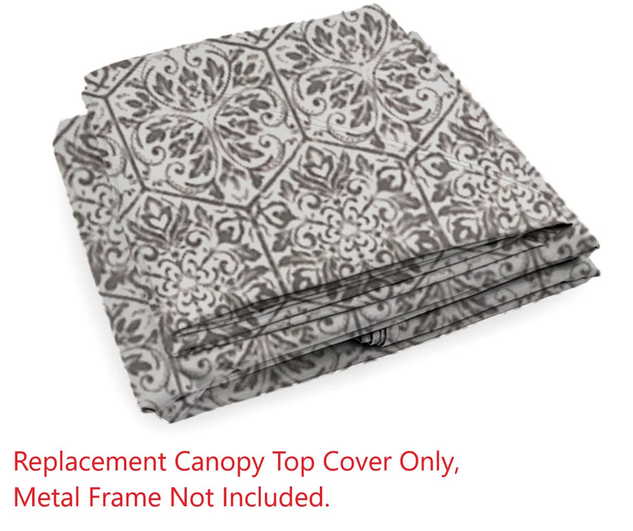 Westbrook Gazebo Beige Damask Replacement Canopy - Image 2