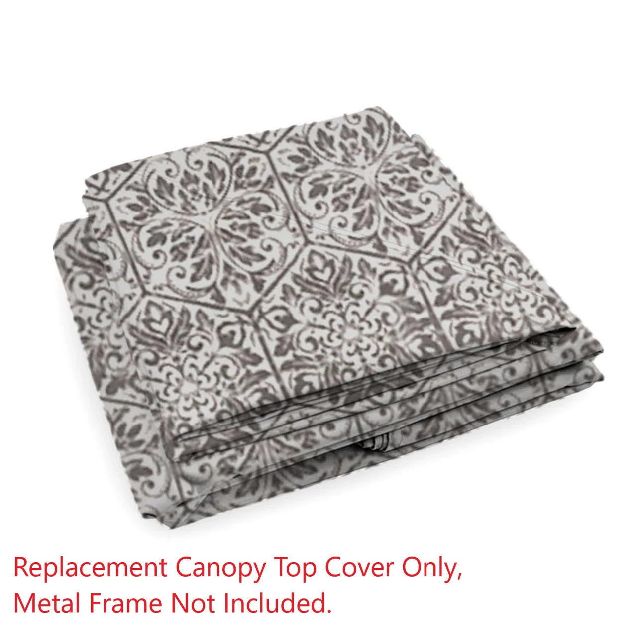 Westbrook Gazebo Beige Damask Replacement Canopy - Image 8