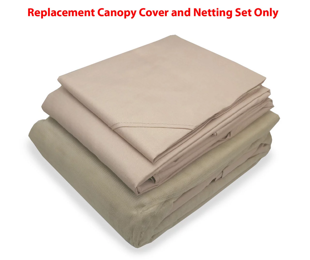 Riviera Sonoma Gazebo Beige Replacement Riplock Canopy & Side Mosquito Netting Set - Image 2
