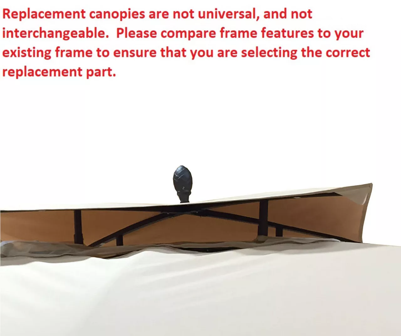 Riviera Sonoma Gazebo Beige Replacement Riplock Canopy & Side Mosquito Netting Set - Image 4