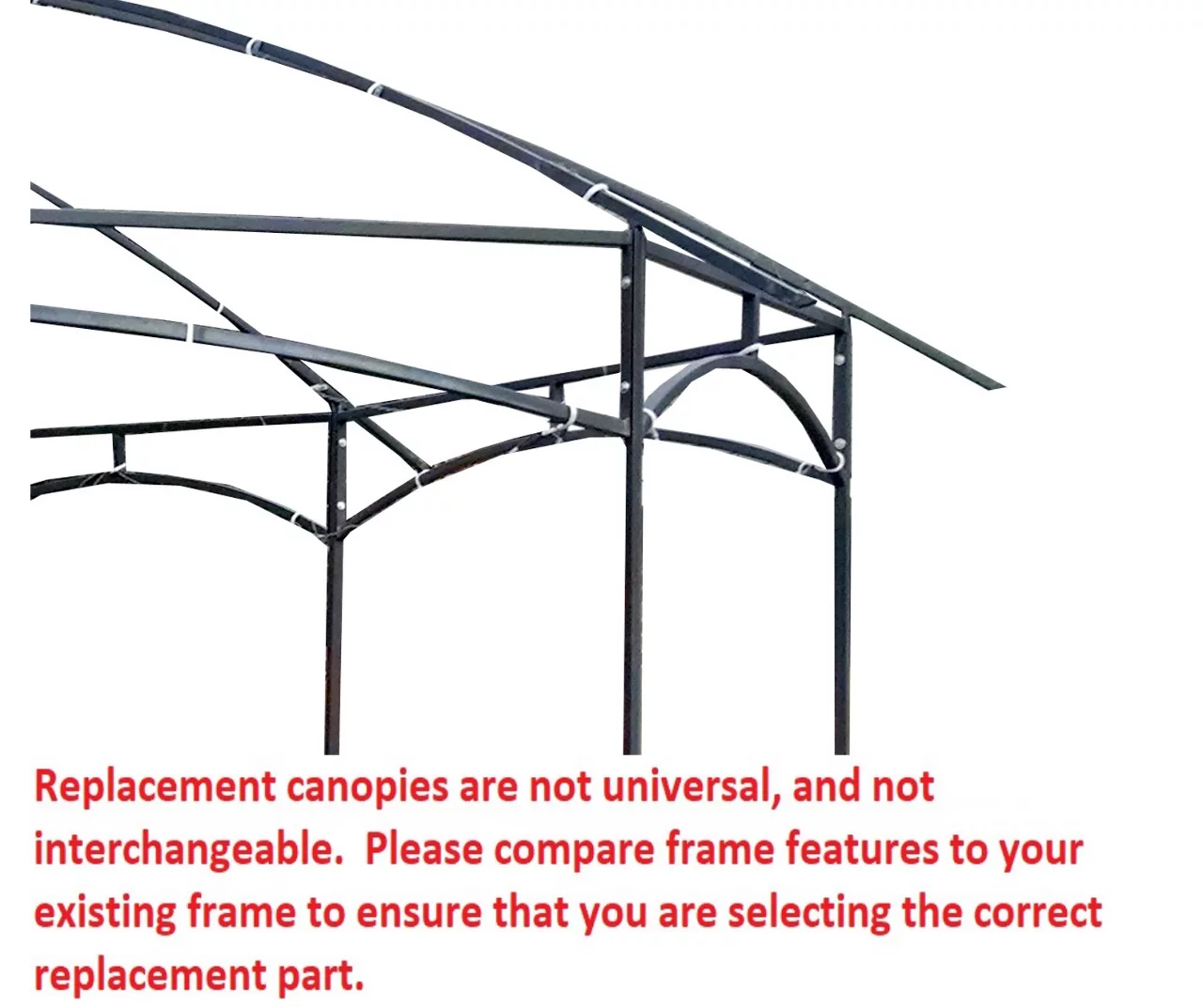 Newport Gazebo Replacement Riplock Canopy - Image 18